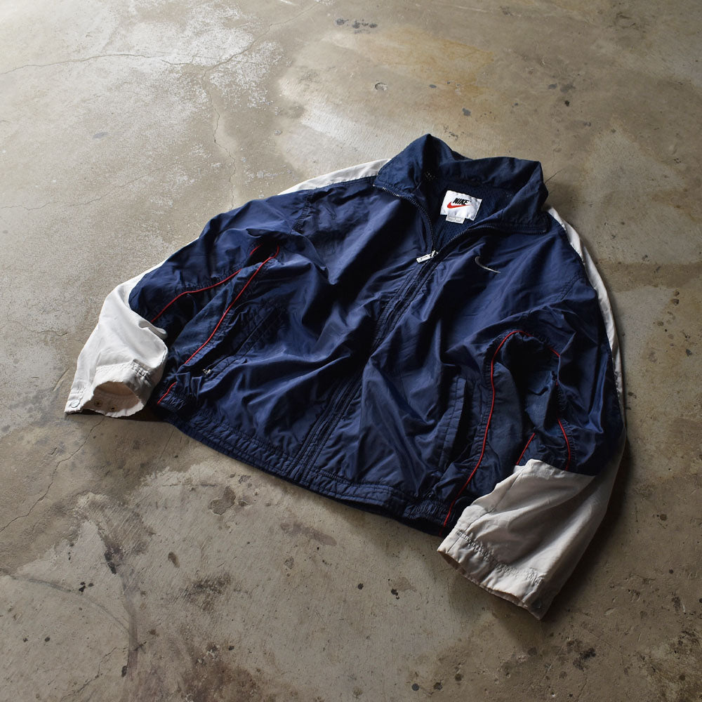 90’s NIKE/ナイキ swoosh logo 裏地付き ナイロンジャケット 230426