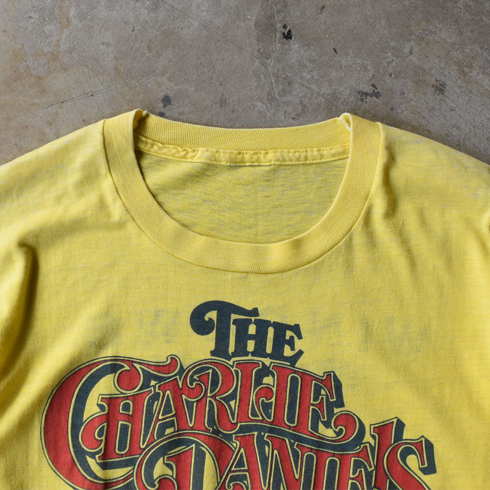 80’s Charlie Daniels ”WINDOWS” ツアー バンドTシャツ 250616
