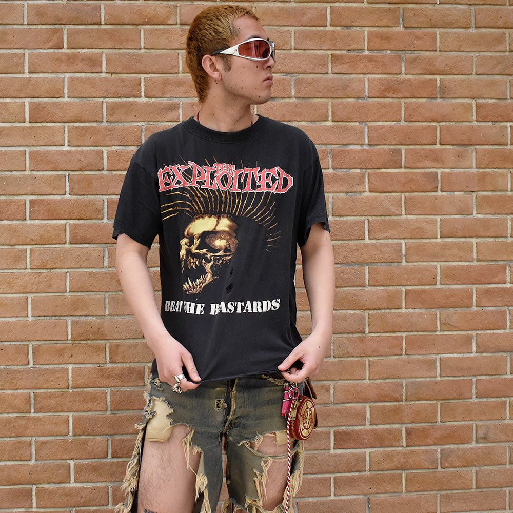 90's The Exploited “Beat the Bastards” Tシャツ 250509H