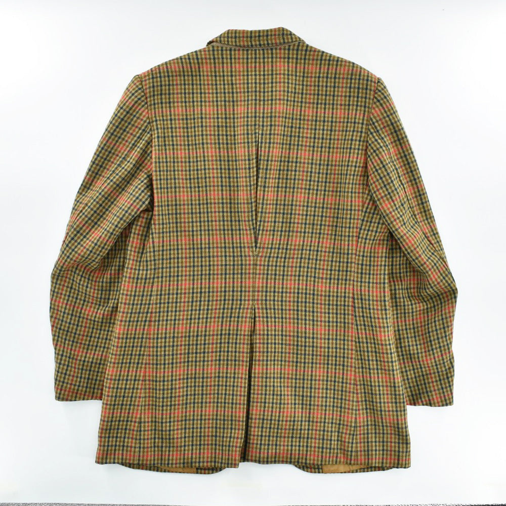 70's PIERRE CARDIN PARIS チェックテーラードジャケット 260303H