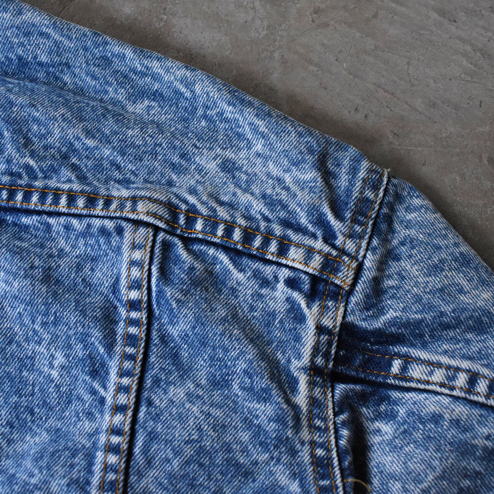 90’s Levi's 70507-0219 ケミカルウォッシュ デニムジャケット USA製 250206
