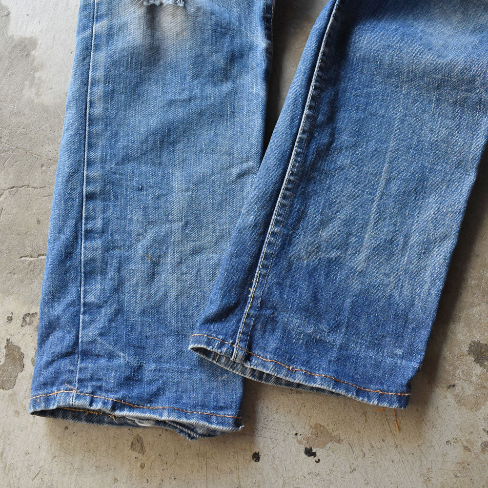 50-60’s GAUCHOS CROWN ZIP デニムパンツ 250912H