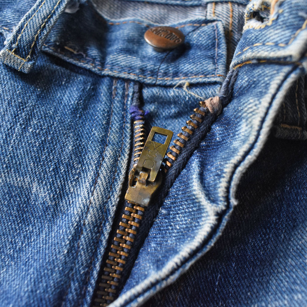 50-60’s GAUCHOS CROWN ZIP デニムパンツ 250912H