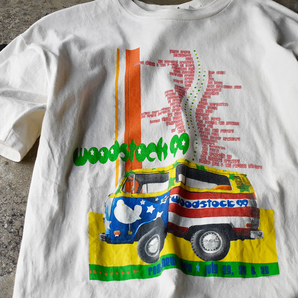 90's　Woodstock "Woodstock 99" Tシャツ 240319H