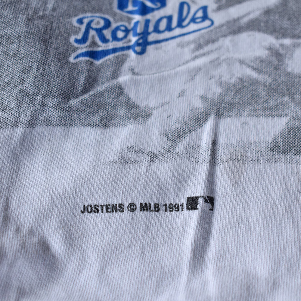 90’s Peanuts “MLB Kansas City Royals” スヌーピー×野球 Tシャツ USA製 240530
