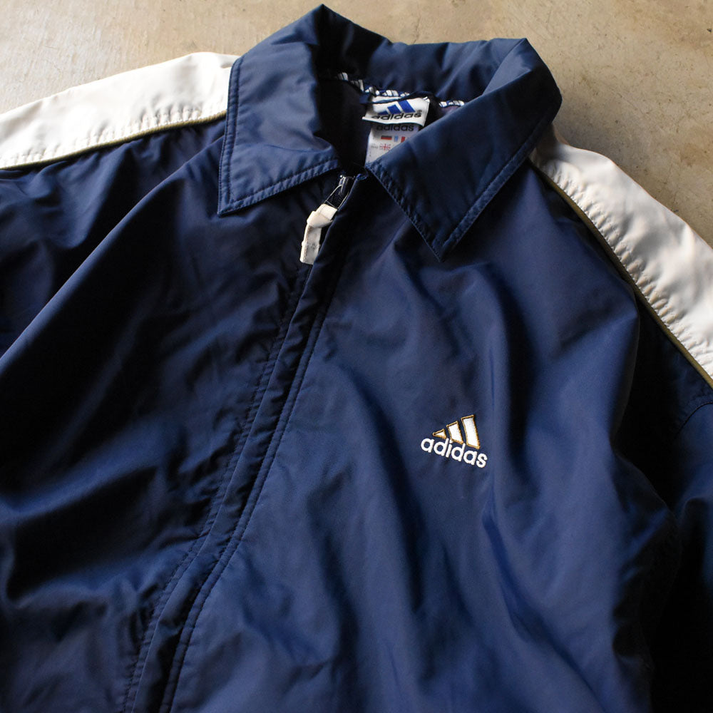 90’s adidas 裏地付き ナイロン コーチジャケット250323