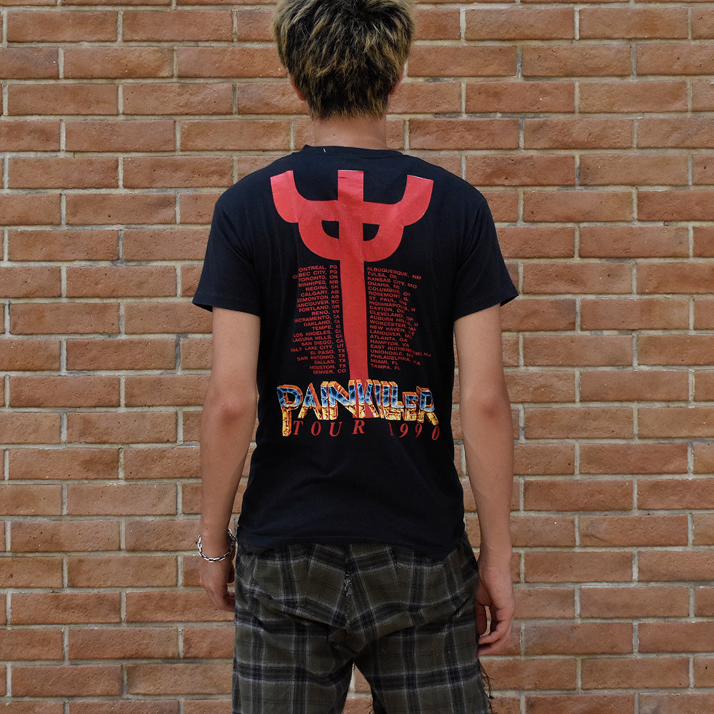 90's Judas Priest “Painkiller“ Tour ロック Tシャツ 250806H