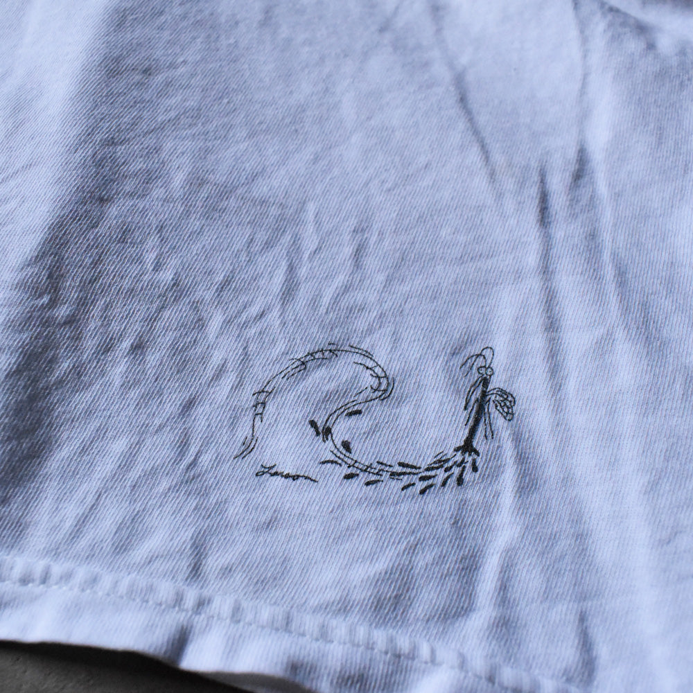 80’s THE FAR SIDE “"Pull out, Betty! Pull out / Mosquito” コミック アート Tシャツ USA製 240421