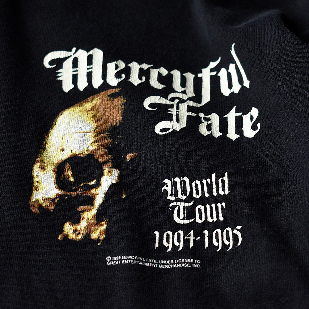 90's Mercyful Fate “Time US Tour 1995” 長袖 ロック Tシャツ 240708H