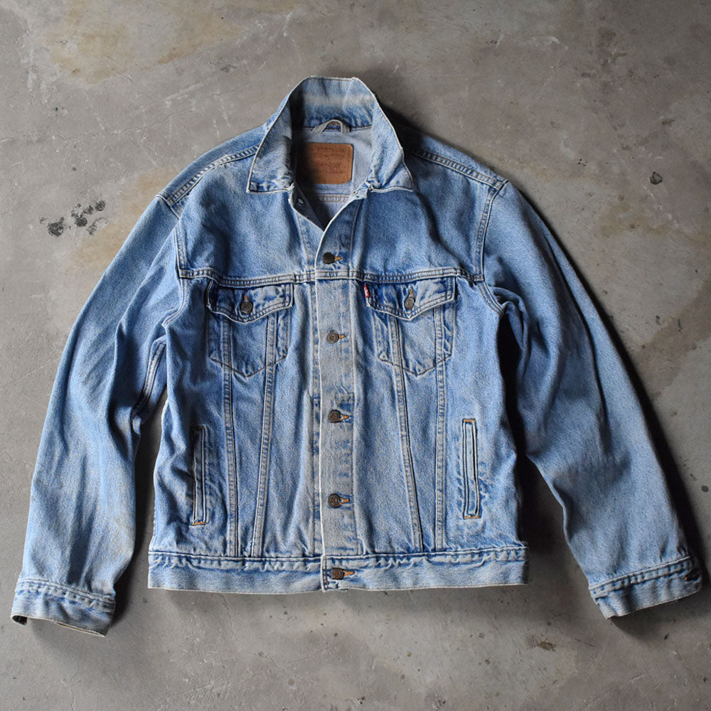 Y2K Levi's バックペイント!75508-7112 デニムジャケット USA製 230928