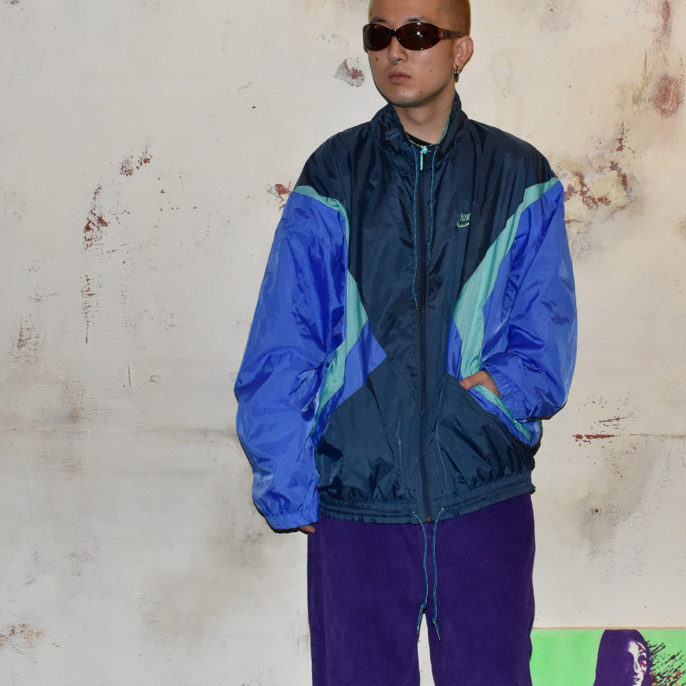 90's NIKE フルジップ ナイロンジャケット 241015H
