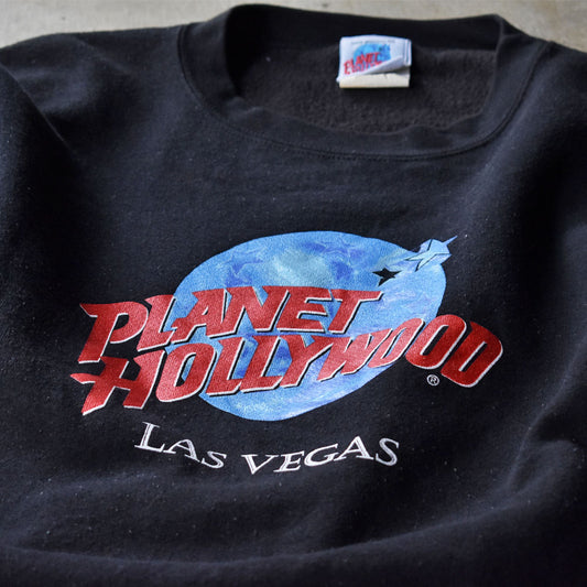 90’s “PLANET HOLLYWOOD” スウェット USA製 240329