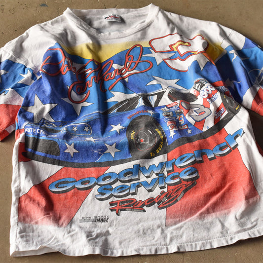 90’s CHASE RACEWEAR “Dale Earnhardt #3” AOP！ レーシング Tシャツ USA製 240514