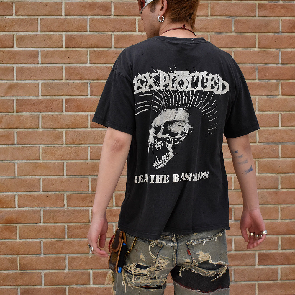 90's The Exploited “Beat the Bastards” Tシャツ 250509H