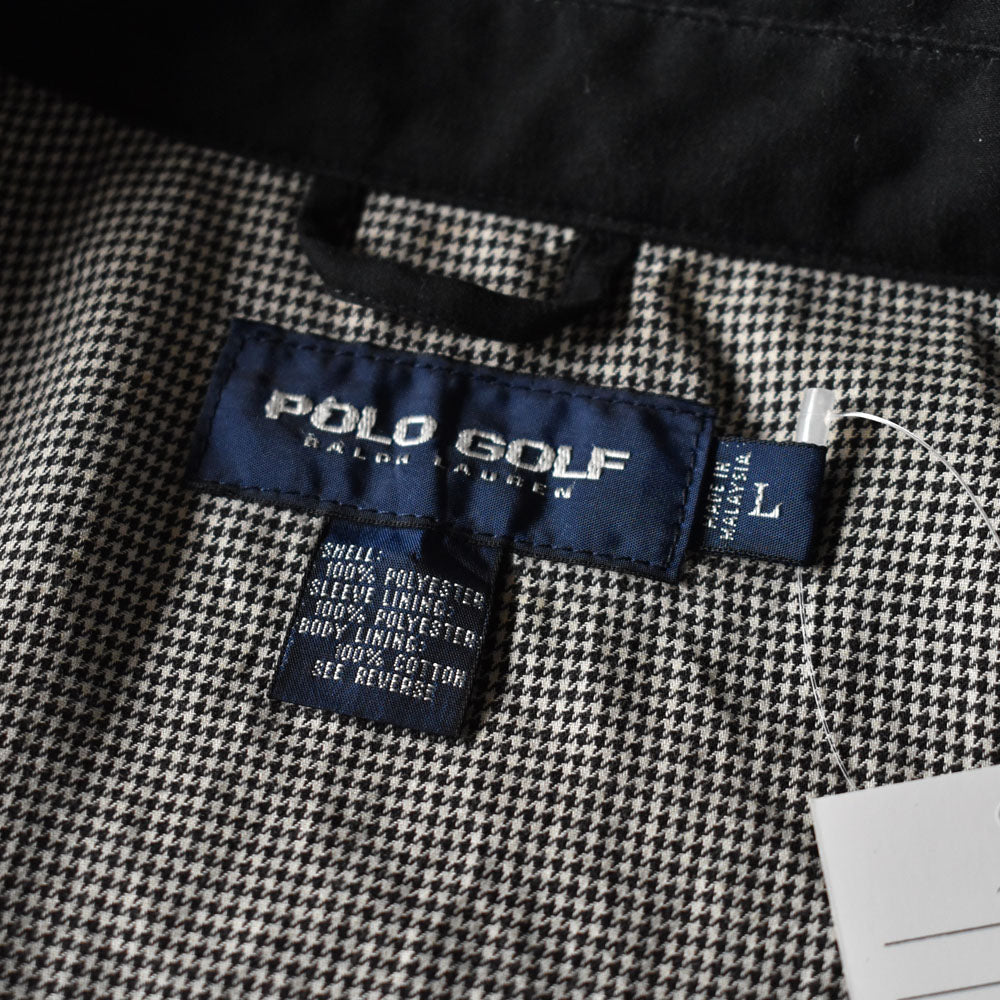 90's POLO GOLF RALPH LAUREN/ポロ ゴルフ ラルフ ローレン チェックライナー スイングトップジャケット 230823