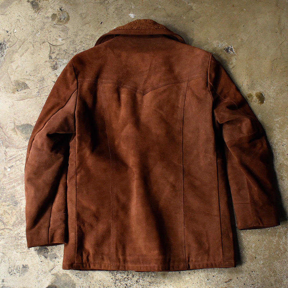 70’s Sears ボアライナー スエード ランチコート 231117H