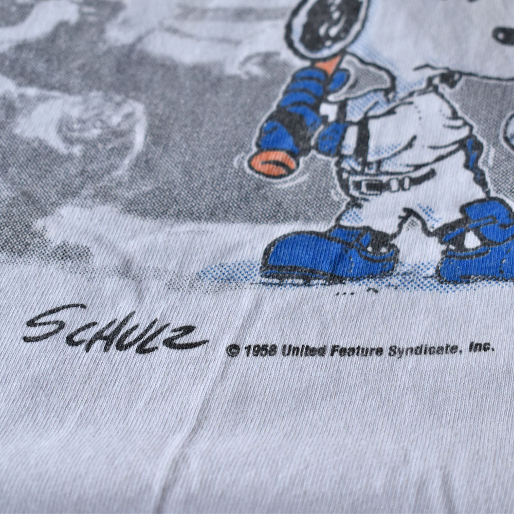 90’s Peanuts “MLB Kansas City Royals” スヌーピー×野球 Tシャツ USA製 240530