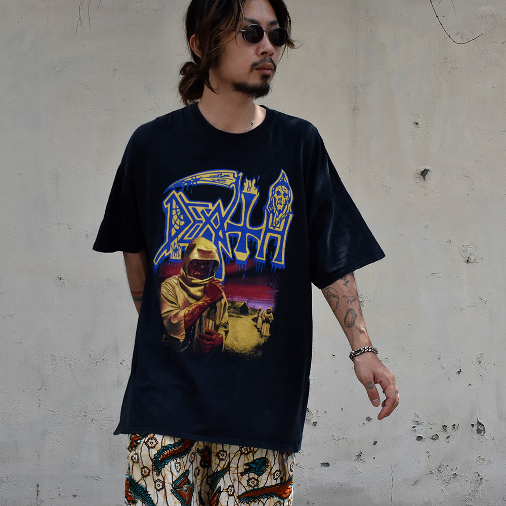 Y2K Death/デス Leprosy "Rotting While They Breathe Comes Slow” Tee 230827H
