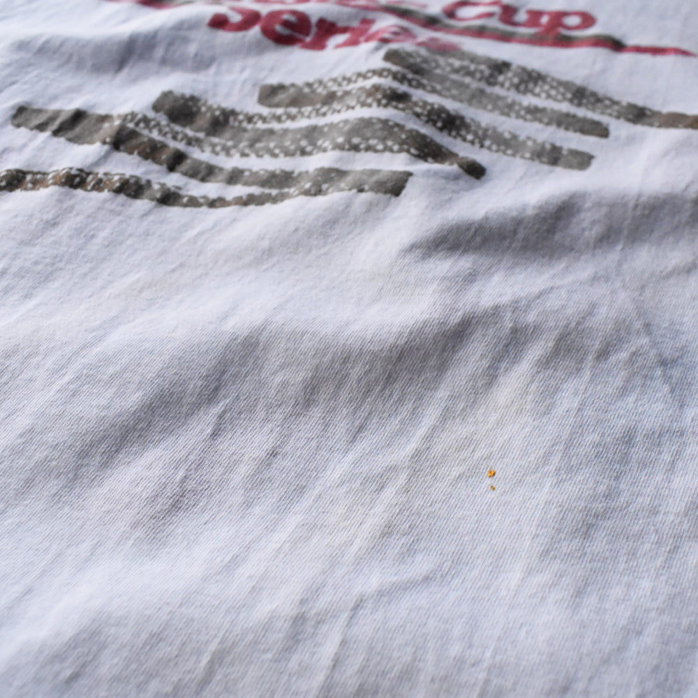 90's NASCAR WINSTON CUP 1992 レーシングプリント ポケットTシャツ USA製 250512