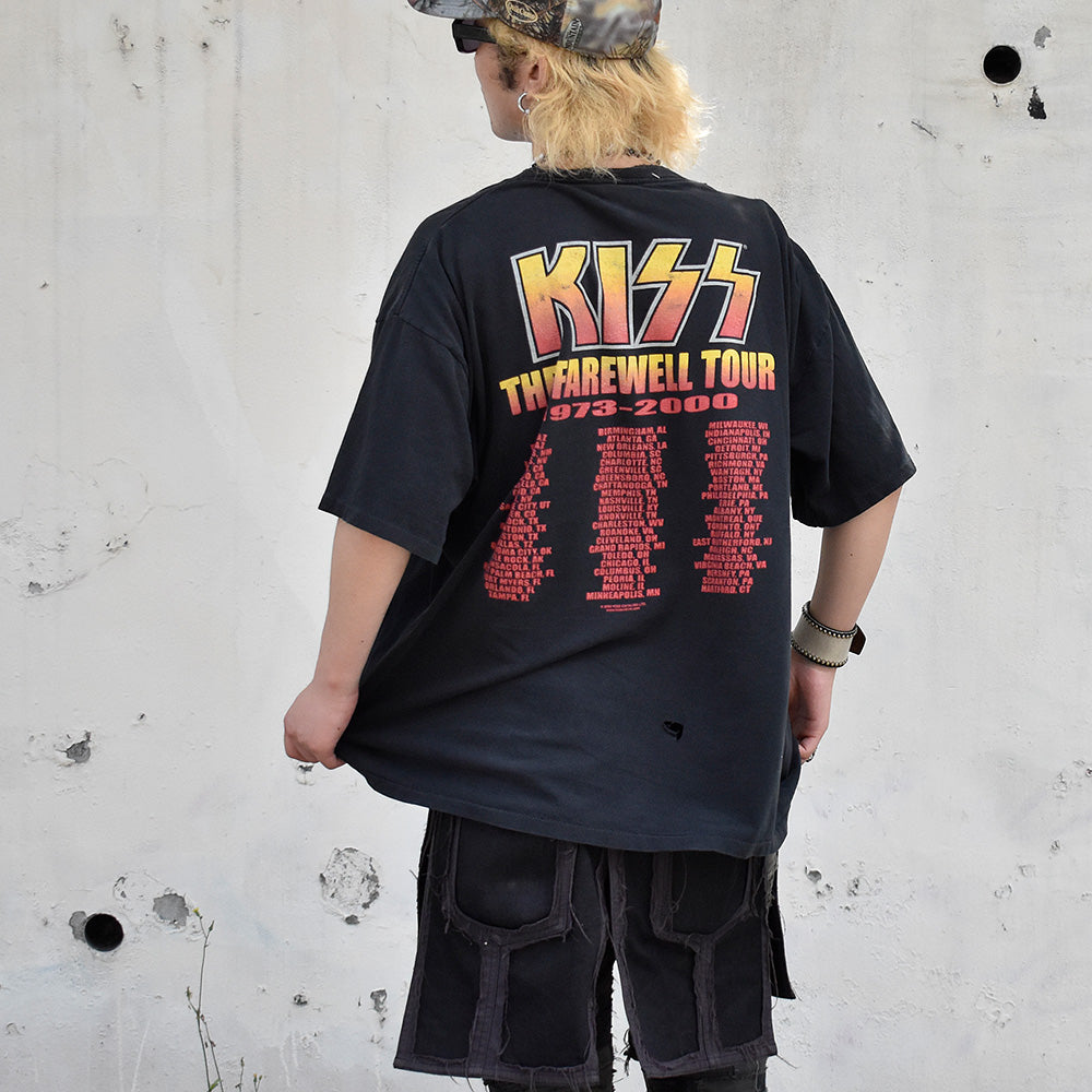 Y2K KISS “The Farewell Tour” Tシャツ 240802H