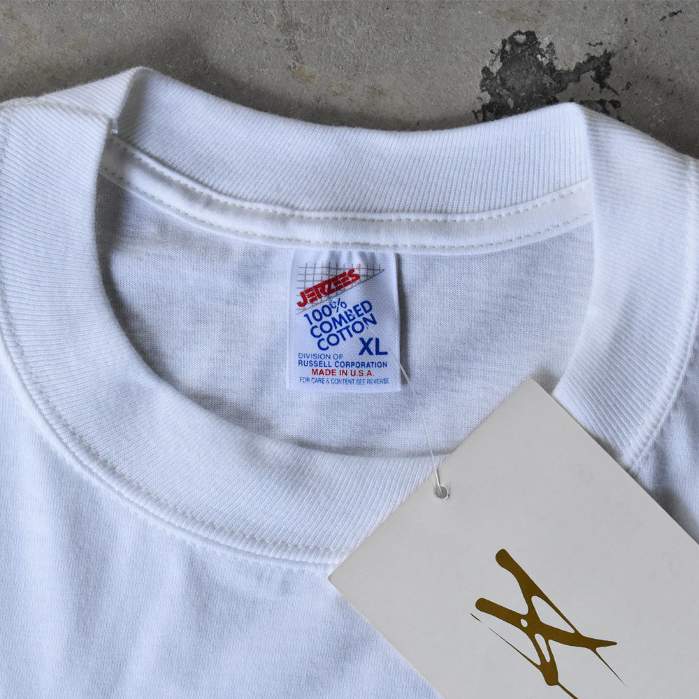 90’s デッドストック! Salvador Dalí “Geopoliticus Child Watching the Birth of the New Man” アート Tシャツ USA製 250607 (G)