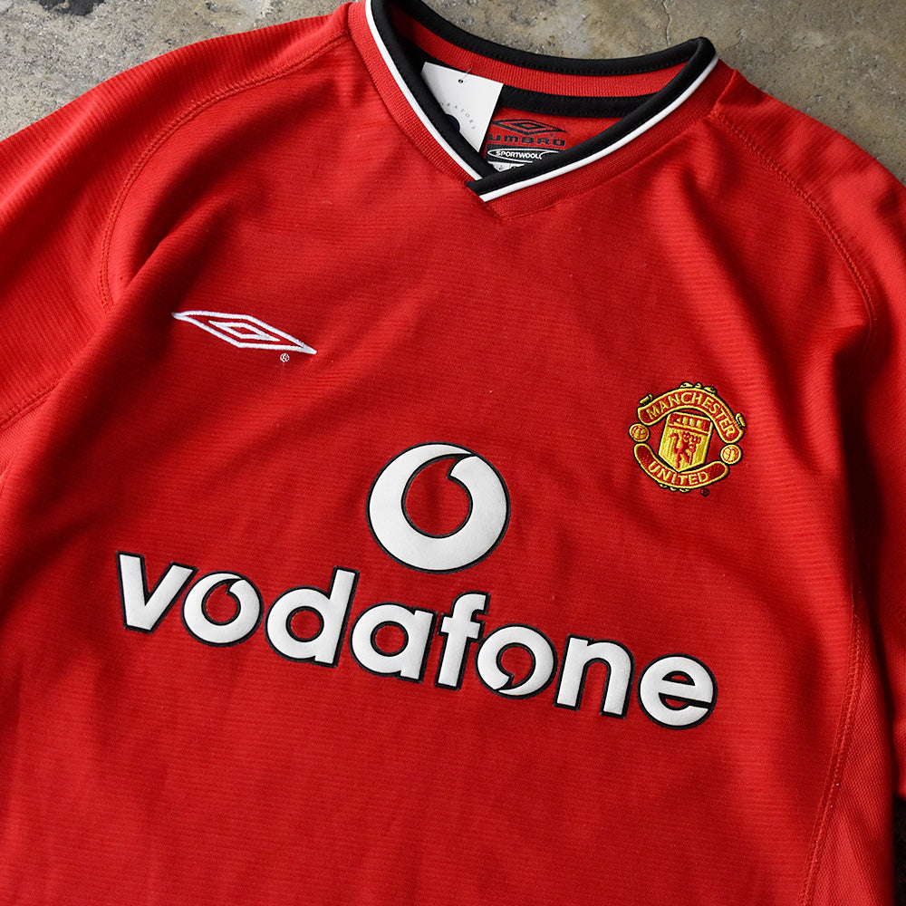 Y2K umbro “Manchester United FC” フットボール サッカーシャツ 250610H