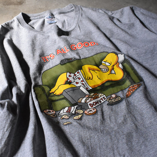 The Simpsons “IT'S ALL GOOD / Homer Simpson” キャラ Tシャツ 240419