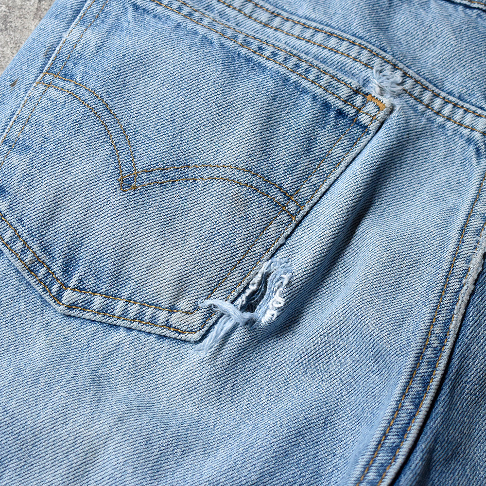 80's~ ダメージ! Levi's 517 ブーツカットデニムパンツ USA製 240404H