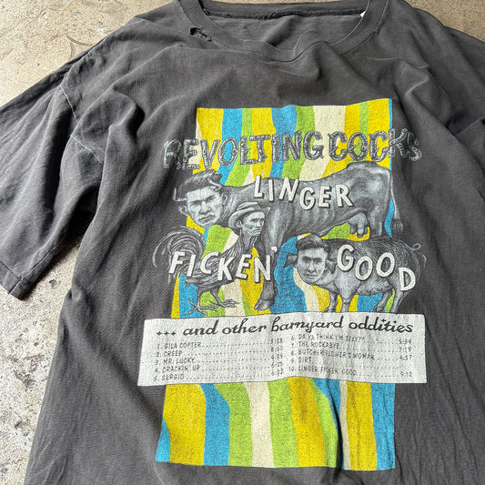 90's Revolting Cocks “Linger Ficken' Good” Tシャツ 240422H