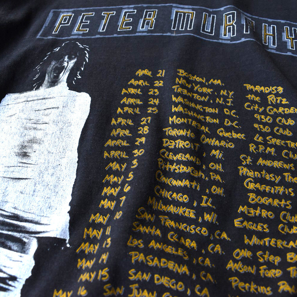 80’s Peter Murphy “Love Hysteria” ロックTシャツ 251205H