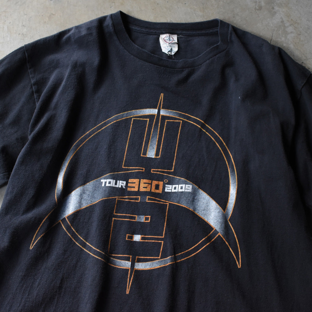 Y2K U2 "360° Tour Logo" ロック Tシャツ 250808