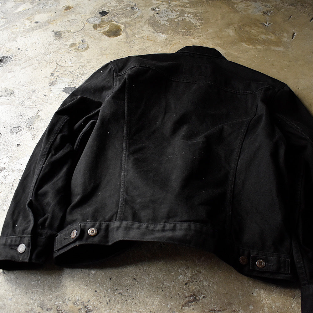 90's Levi's 70503-02 ブラック!デニムジャケット 241117H