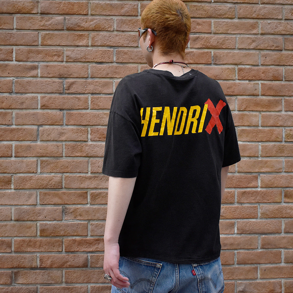 90's “Jimi Hendrix“ by Ed Caraeff フォトTシャツ 250415H