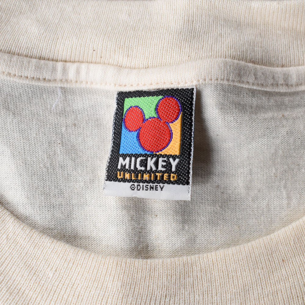 90’s デッドストック Disney “Mickey Mouse” キャラクターTシャツ 250531
