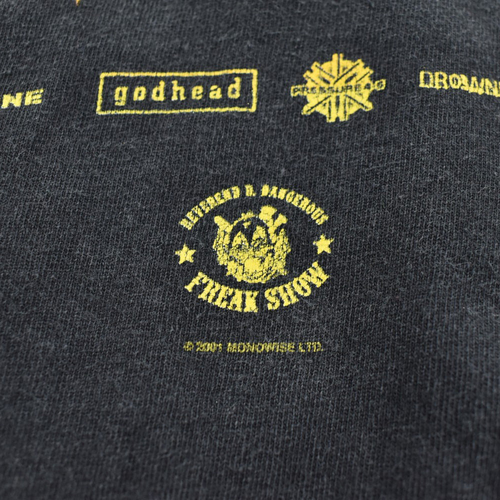 Y2K "OZZFEST 2001" ヘヴィメタル ロックTシャツ 260825H
