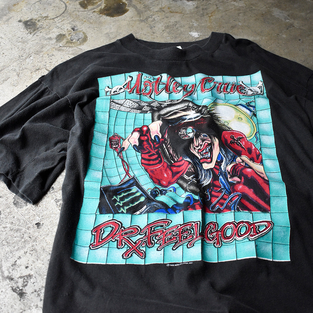 80's Mötley Crüe “Dr.Feelgood” ロック Tシャツ 240702H