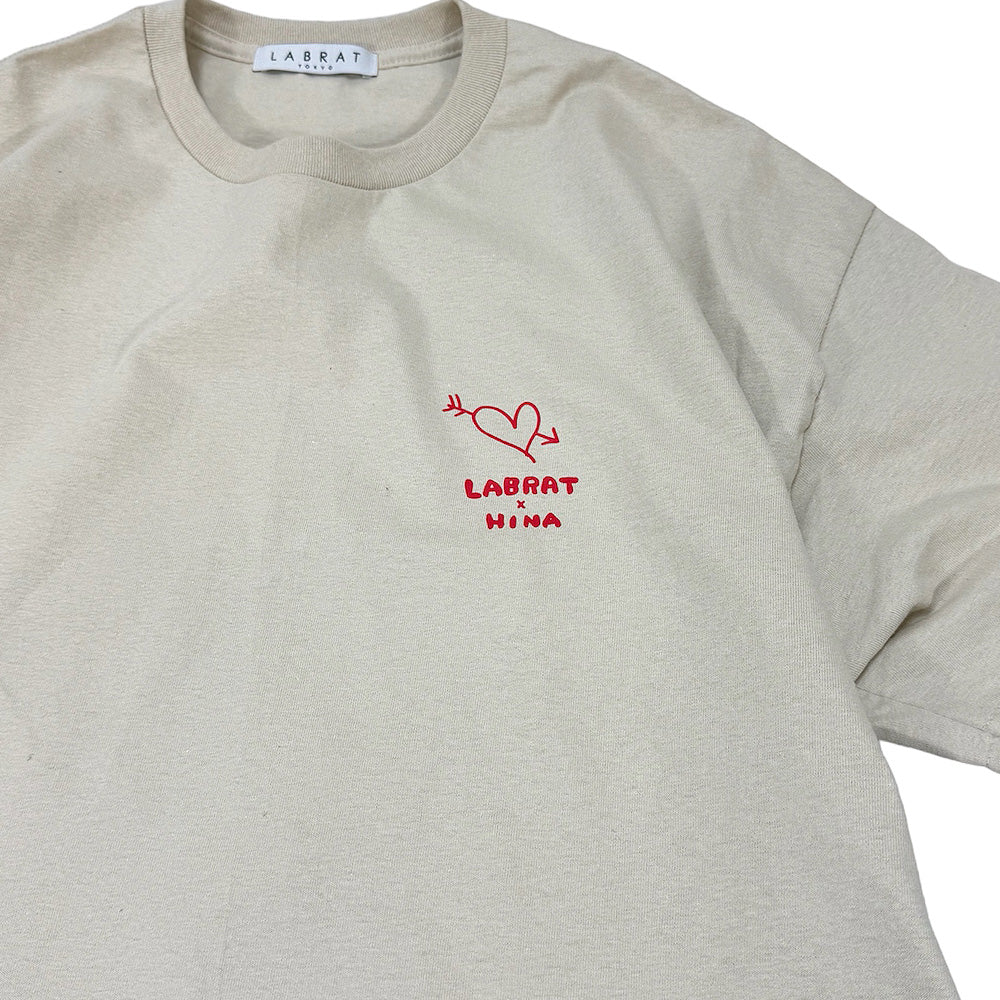 HINA×LABRAT "Baby" Tシャツ LR-2024-02 240601