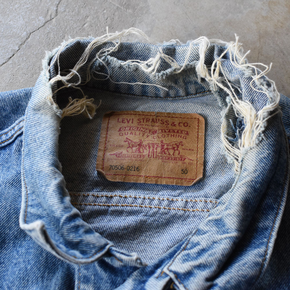 80’s Levi’s 70506 デニムジャケット ビッグサイズ 251007H