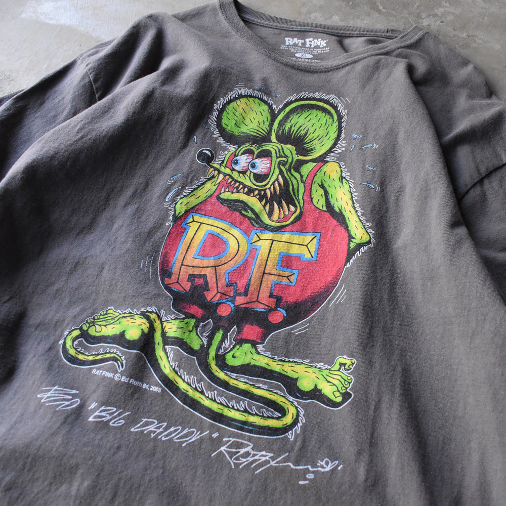 Ed "Big Daddy" Roth “RAT FINK” Tシャツ 250416