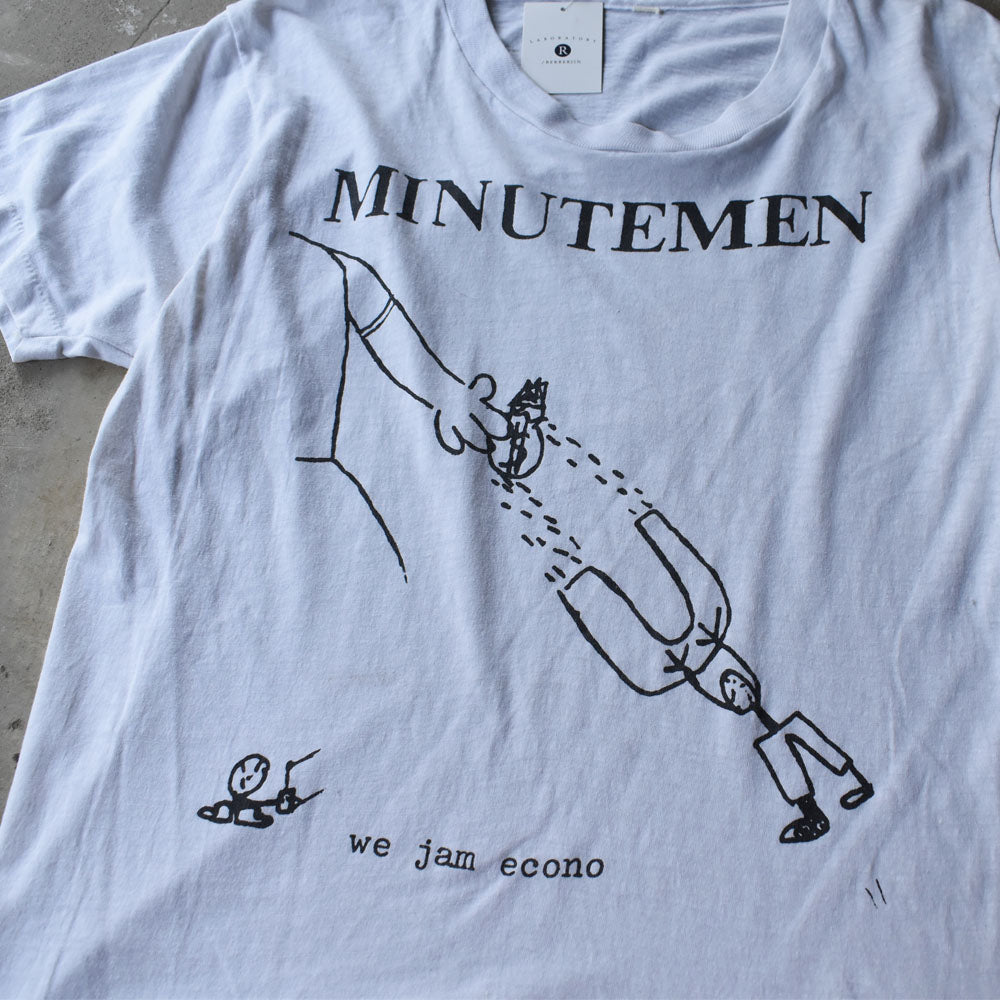 80's Minutemen "we jam econo" Tシャツ 250901H