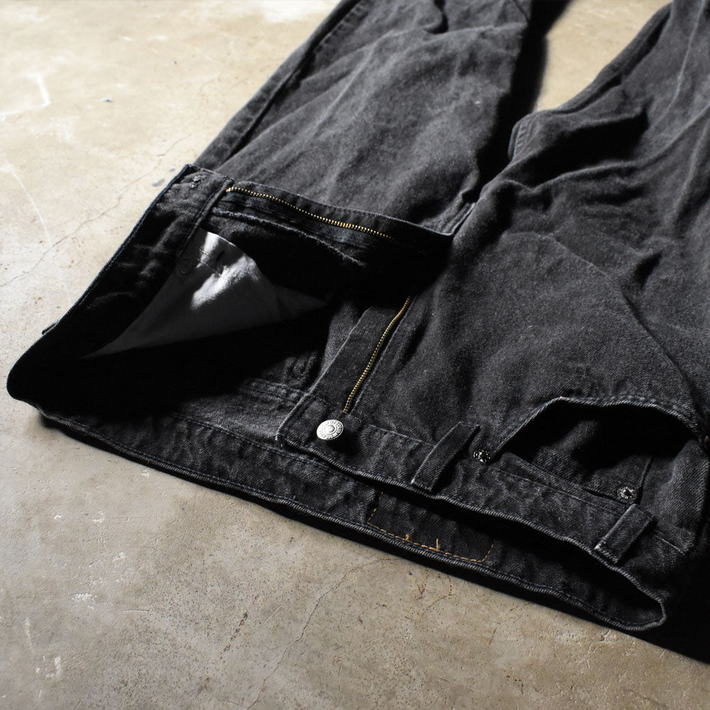 90’s Levi's オレンジタブ! 505 ストレート ブラックデニムパンツ 250319H