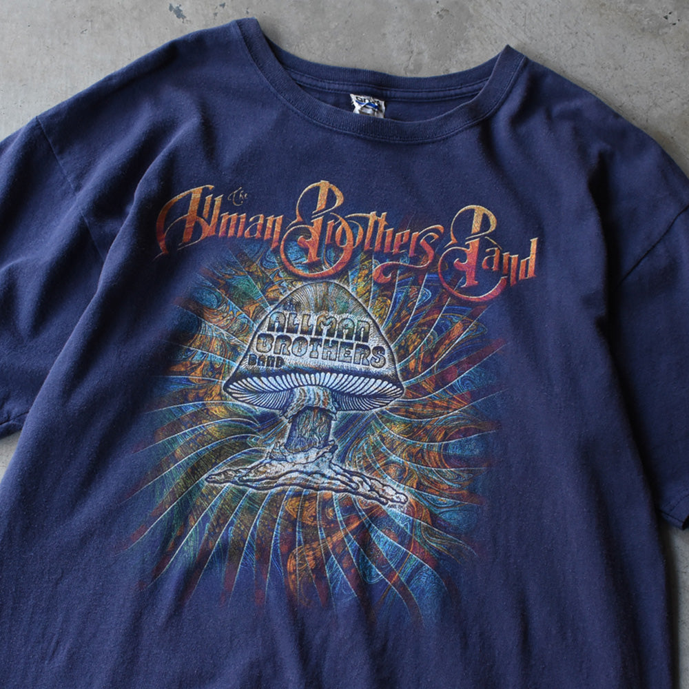Y2K The Allman Brothers Band “Psychedelic Mushroom” ロック Tシャツ 250801