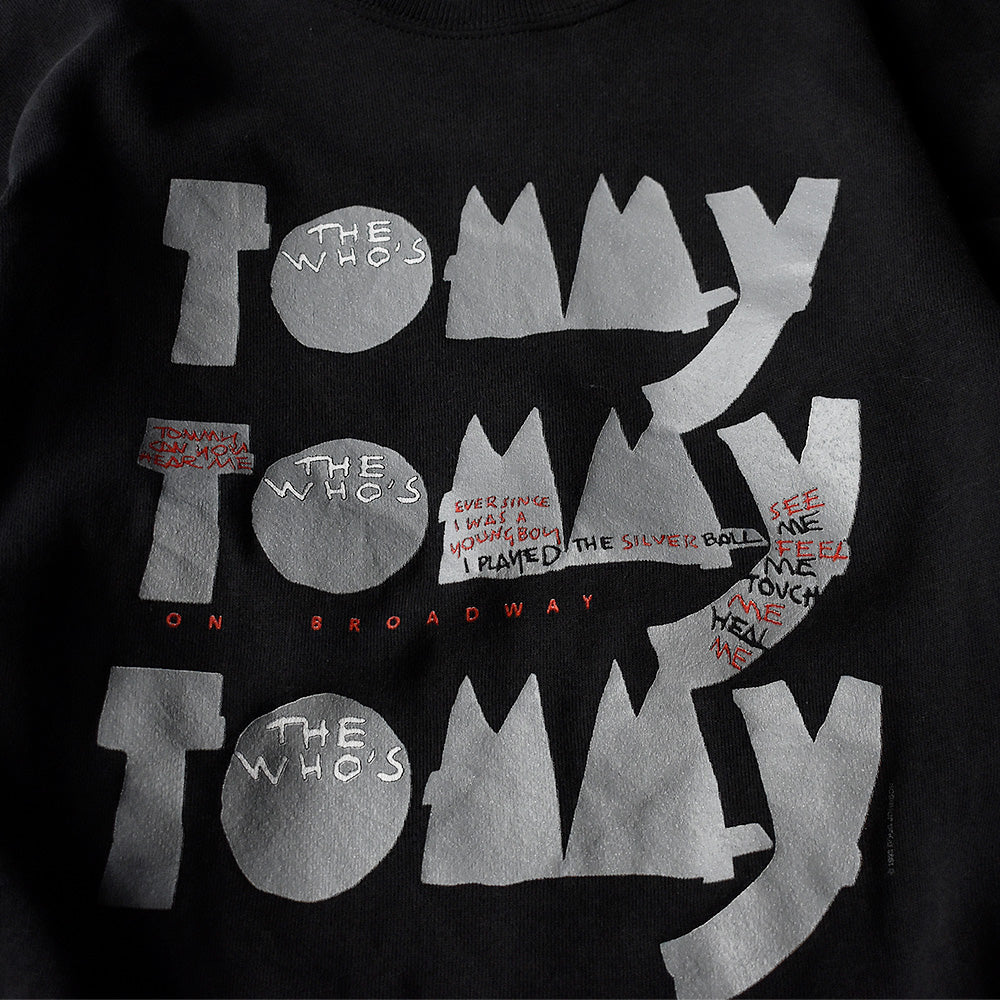 90's The Who “The Who's Tommy” スウェット! 231130H