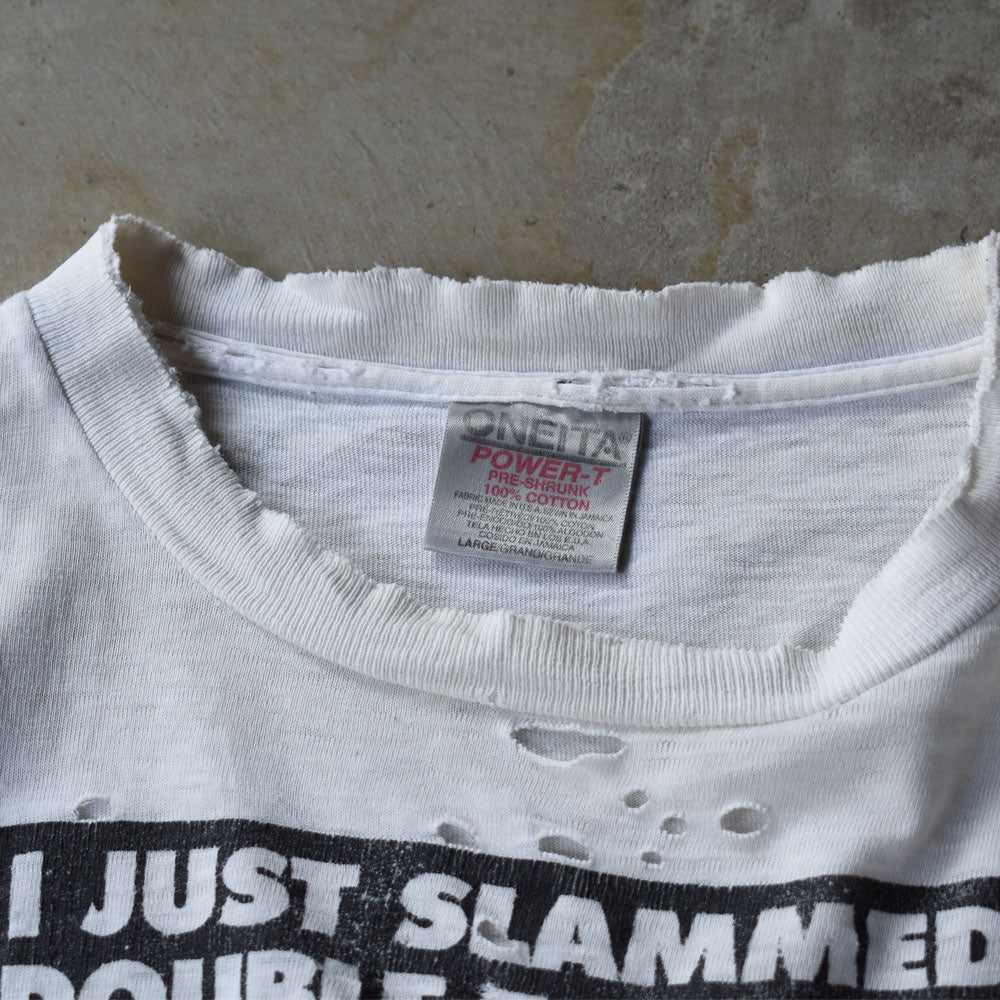 90's The Screamers “I Just Slammed 6 Double Espressos And I Feel Great” Tシャツ 250901H