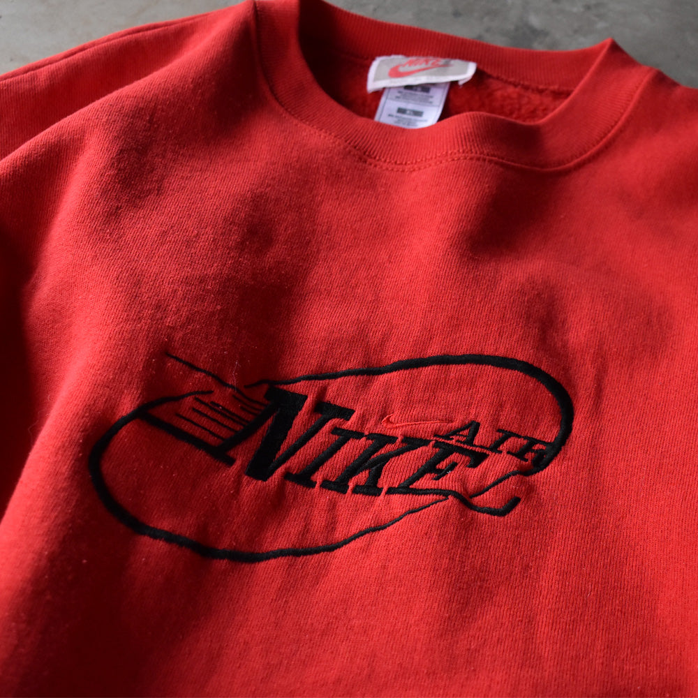 90-00’s ブートレグ NIKE ロゴ刺繡 スウェット 240120