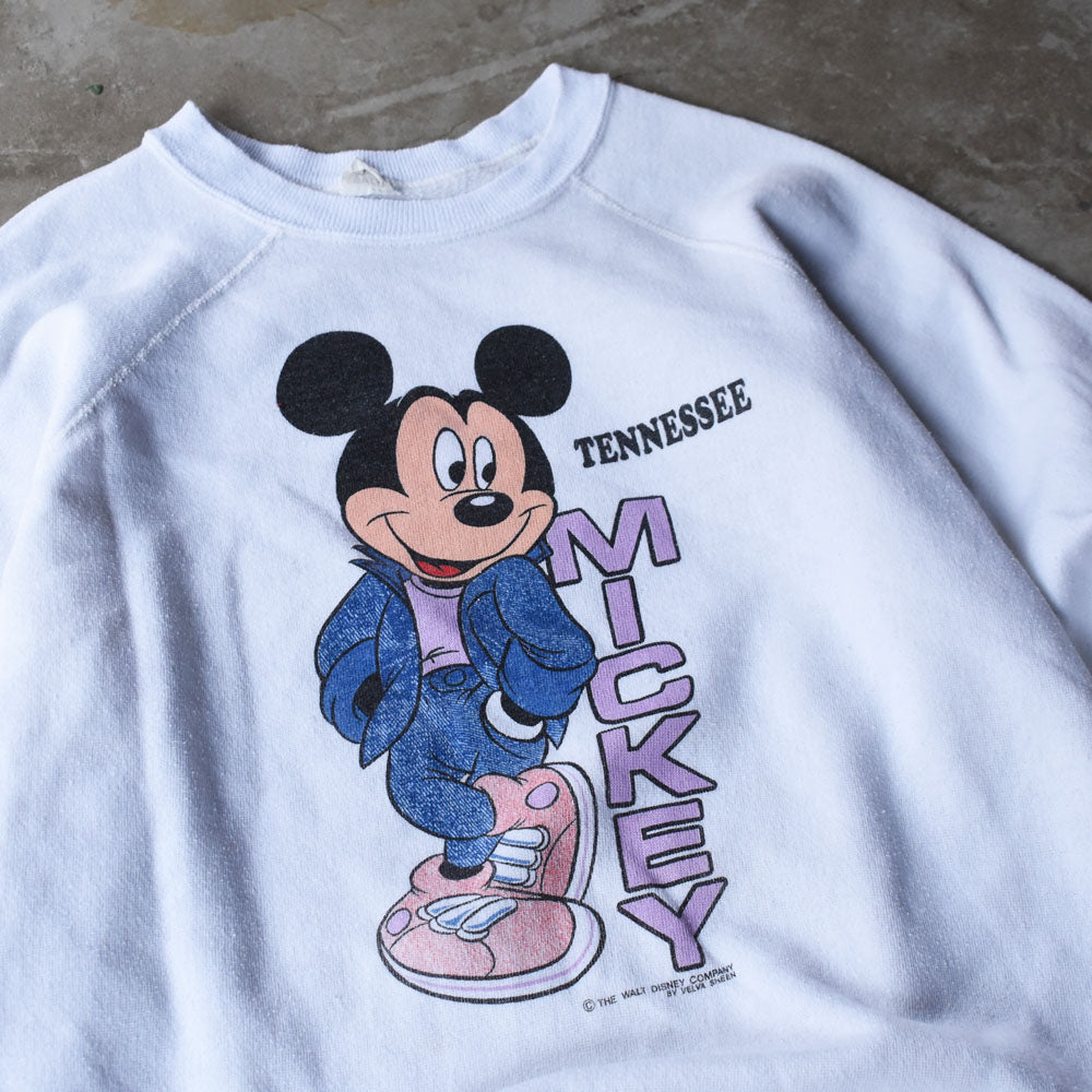 80’s Disney “Mickey” キャラクター スウェット 251021H