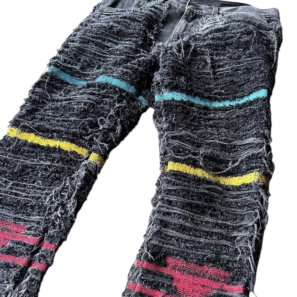 blackmeans×1017 ALYX 9SM クラストデニムパンツ '22限定アイテム 945-78GP198-1 250318H