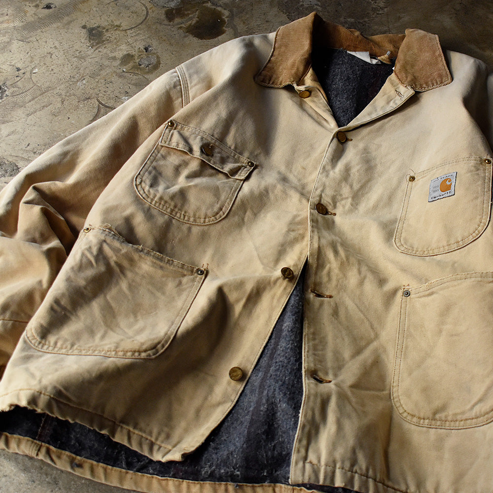 80's “100years” Carhartt ダック チョアコート ブランケットライナー 231109H