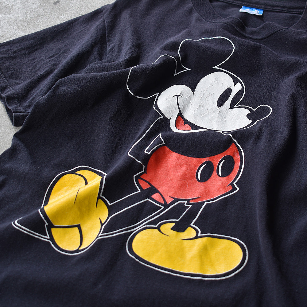 80’s　Disney/ディズニー ”Mickey” Tシャツ　USA製　230902