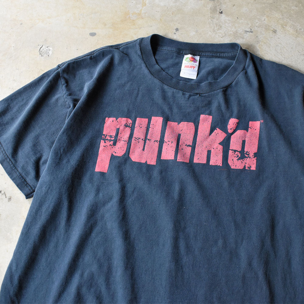 Y2K MTV “Punk’d” ロゴ Tシャツ 250919H